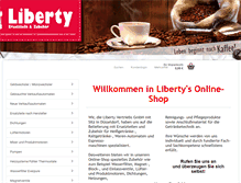 Tablet Screenshot of libertyshop.de